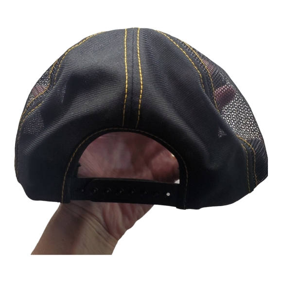 Vintage Cap Hat Jones Trucking Snapback Trucker Mesh Scrambled Eggs 90s y2k - Picture 2 of 8